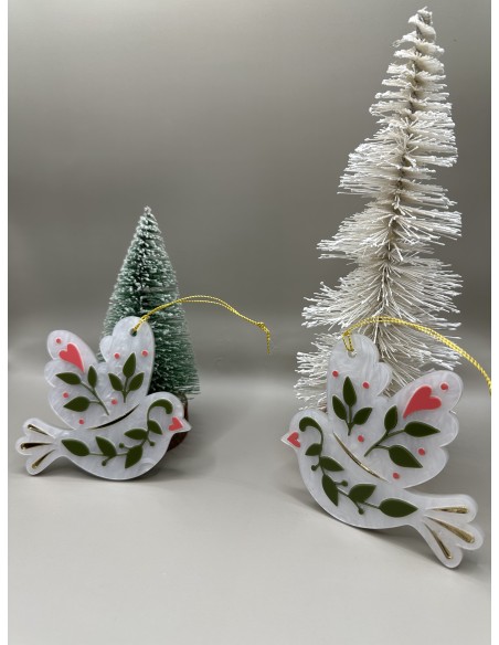 Tórtolas de navidad