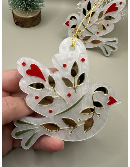 Tórtolas de navidad