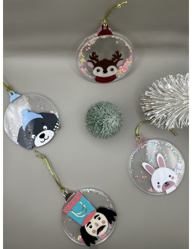 Bola cascanueces purpurina